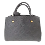 Black Canvas Louis Vuitton Montaigne