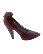 Red Leather Vivienne Westwood Heels