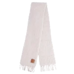 White Wool Loewe Scarf