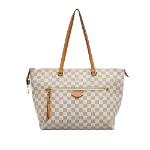 White Canvas Louis Vuitton Tote 