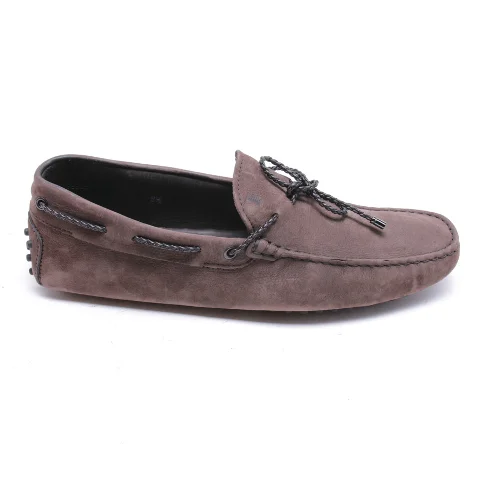Brown Leather TOD's Flats