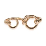Metallic Rose Gold Hermès Ring