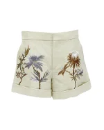 Beige Cotton Dior Shorts