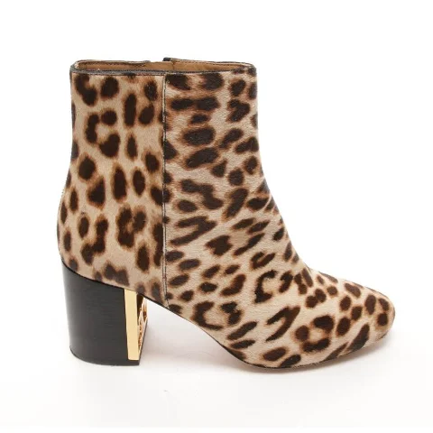 Animal Print Leather Tory Burch Boots