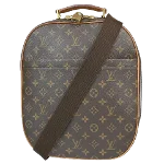 Brown Canvas Louis Vuitton Packall