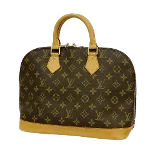 Brown Canvas Louis Vuitton Alma