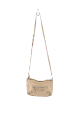 Beige Leather Balenciaga Crossbody Bag