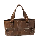 Brown Leather Marc Jacobs Tote