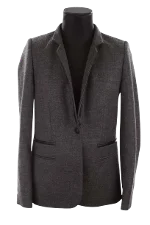 Grey Wool Sandro Jacket