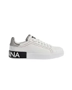 White Leather Dolce & Gabbana Sneakers