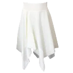 White Fabric Alexandre Vauthier Skirt