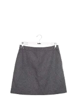 Grey Wool Claudie Pierlot Skirt