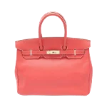 Pink Leather Hermès Birkin