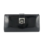 Black Leather Salvatore Ferragamo Wallet