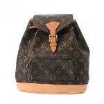 Brown Canvas Louis Vuitton Montsouris