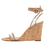 Beige Fabric Aquazzura Sandals