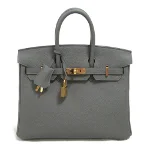 Grey Leather Hermès Birkin