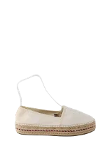 White Fabric Tommy Hilfiger Espadrilles