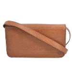 Brown Leather Ralph Lauren Crossbody Bag