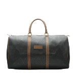 Brown Canvas Dior Travel Bag