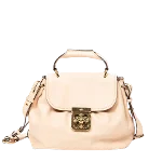 Beige Leather Chloé Shoulder Bag