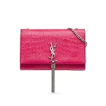 Pink Leather Yves Saint Laurent The Kate