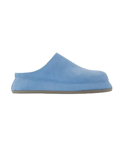 Blue Leather Jacquemus Sandals