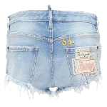 Blue Denim Dsquared2 Shorts