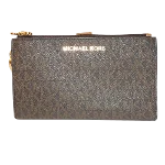 Brown Canvas Michael Kors Wallet