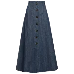 Blue Denim Miu Miu Skirt