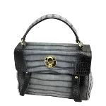 Grey Leather Yves Saint Laurent Handbag