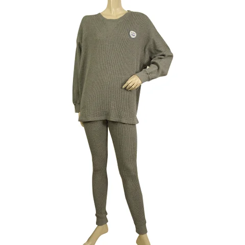 Grey Cotton American Vintage Jumpsuit