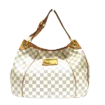 White Canvas Louis Vuitton Galliera