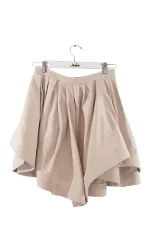 Beige Cotton Valentino Skirt