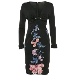 Black Fabric Roberto Cavalli Dress