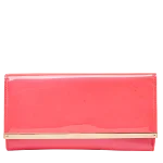 Red Suede Jimmy Choo Clutch