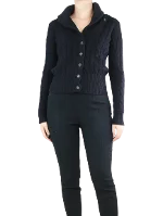 Black Cashmere Ralph Lauren Cardigan