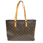 Brown Canvas Louis Vuitton Luco