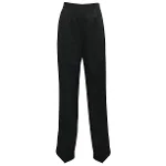 Black Wool Saint Laurent Pants