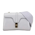 Grey Leather Celine Crossbody Bag