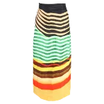 Multicolor Fabric Dries Van Noten Skirt