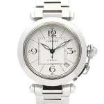 White Stainless Steel Cartier Watch