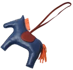 Blue Leather Hermès Charm