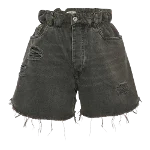 Black Denim Miu Miu Shorts