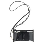 Black Plastic Anya Hindmarch Pouch