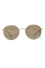 Brown Glass Calvin Klein Sunglasses