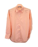 Orange Cotton Sandro Shirt