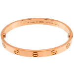 Gold Rose Gold Cartier Bracelet