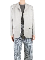 Grey Fabric Jacquemus Blazer