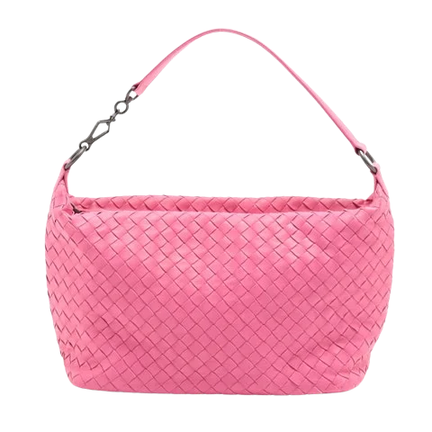 Pink Leather Bottega Veneta Shoulder Bag